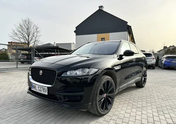 jaguar f-pace mazowieckie Jaguar F-Pace cena 137999 przebieg: 81000, rok produkcji 2019 z Marki